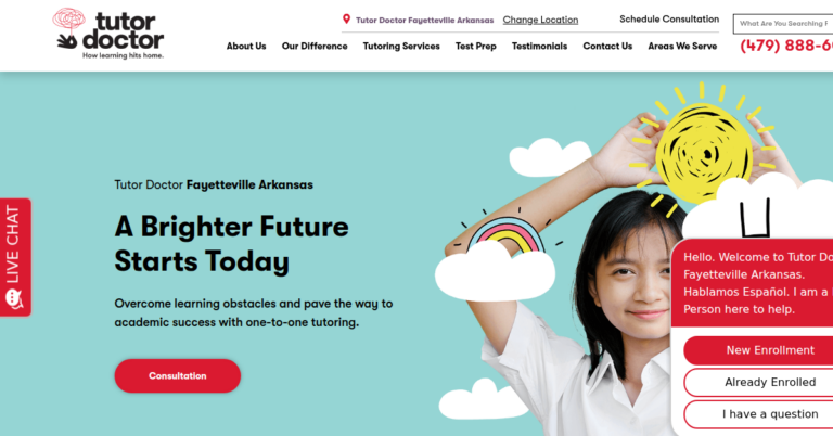 Tutor Doctor Fayetteville Arkansas 1 768x402