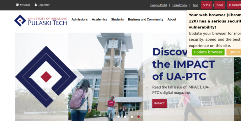 University of AR Pulaski Technical College 1 768x402