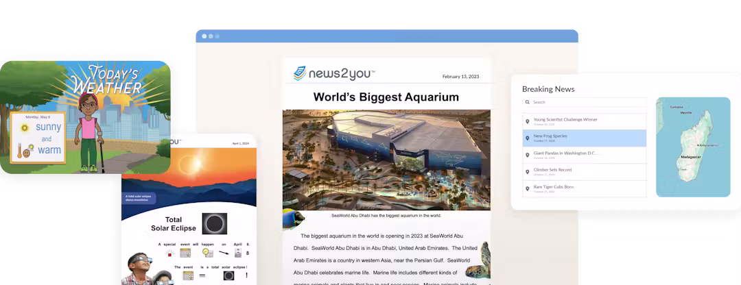 News2you current events and literacy resource for special education students