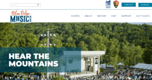 Blue Ridge Music Center Bluegrass Music in Galax Virginia 1 300x157