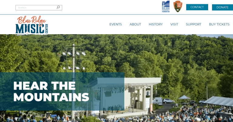 Blue Ridge Music Center Bluegrass Music in Galax Virginia 1 768x402