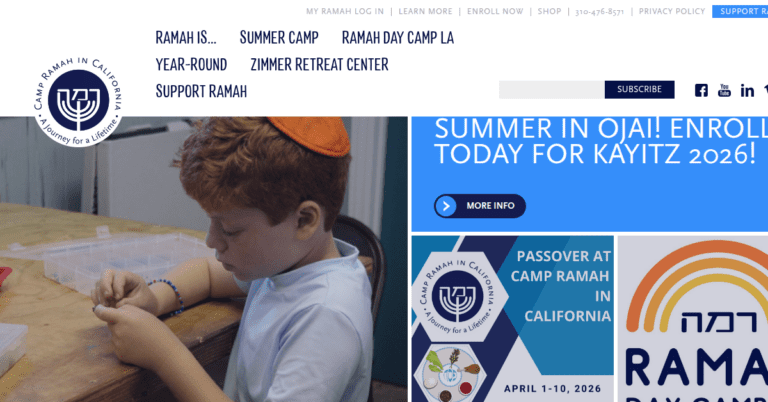 Camp Ramah in California 1 768x402