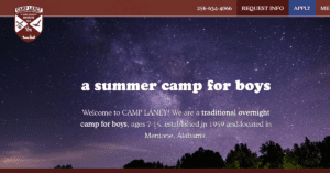 Overnight boys summer camp in Alabama Camp Laney for Boys 1 300x157
