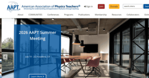 American Association of Physics Teachers 1 300x157