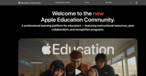 Apple Teacher Learning Center 1 300x157