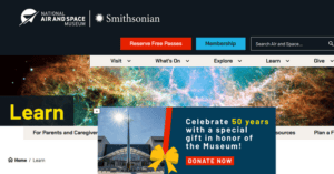 National Air and Space Museum Learning Resources 1 300x157