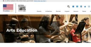 National Endowment for the Arts Education 1 300x157