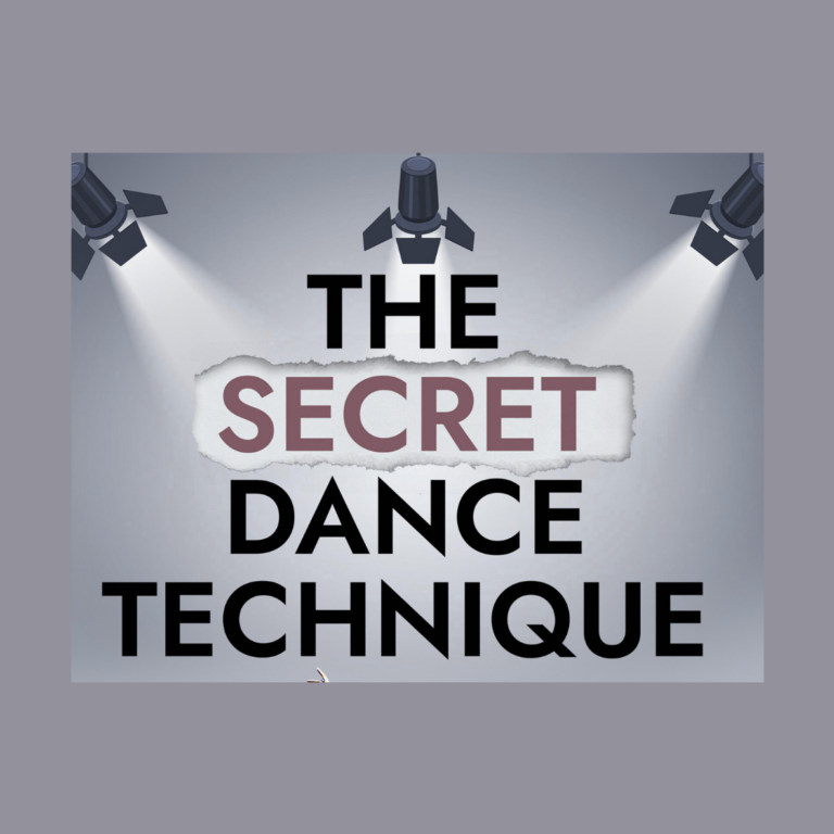 Logo The Secret Dance technique Circle Sticker 1 768x768
