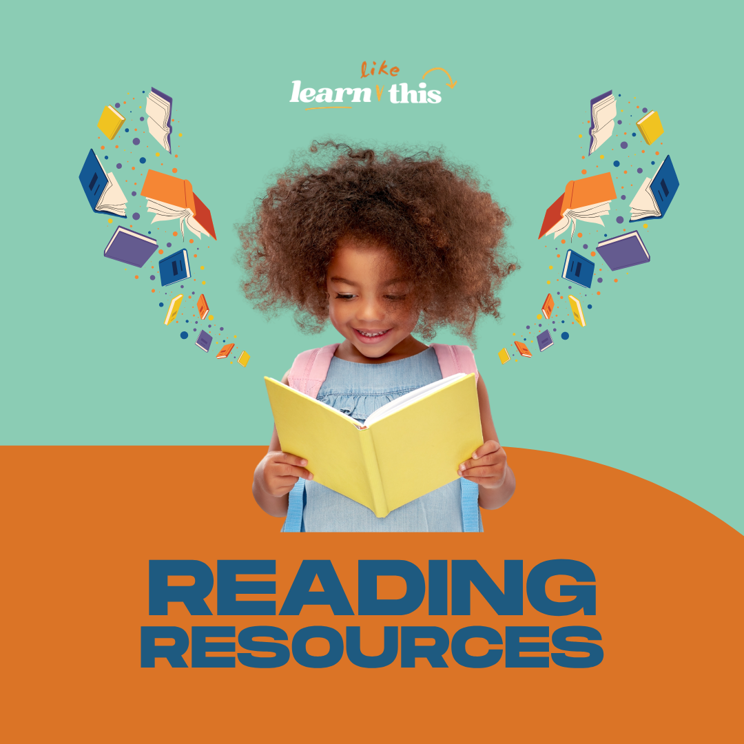 Reading learning resources