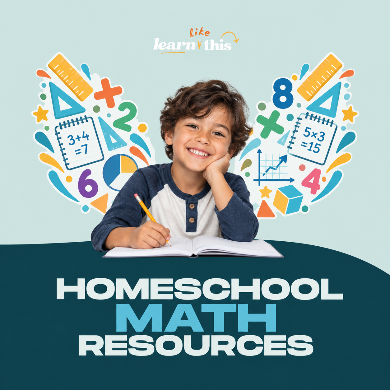 Homeschool math curriculum and supplemental math resources