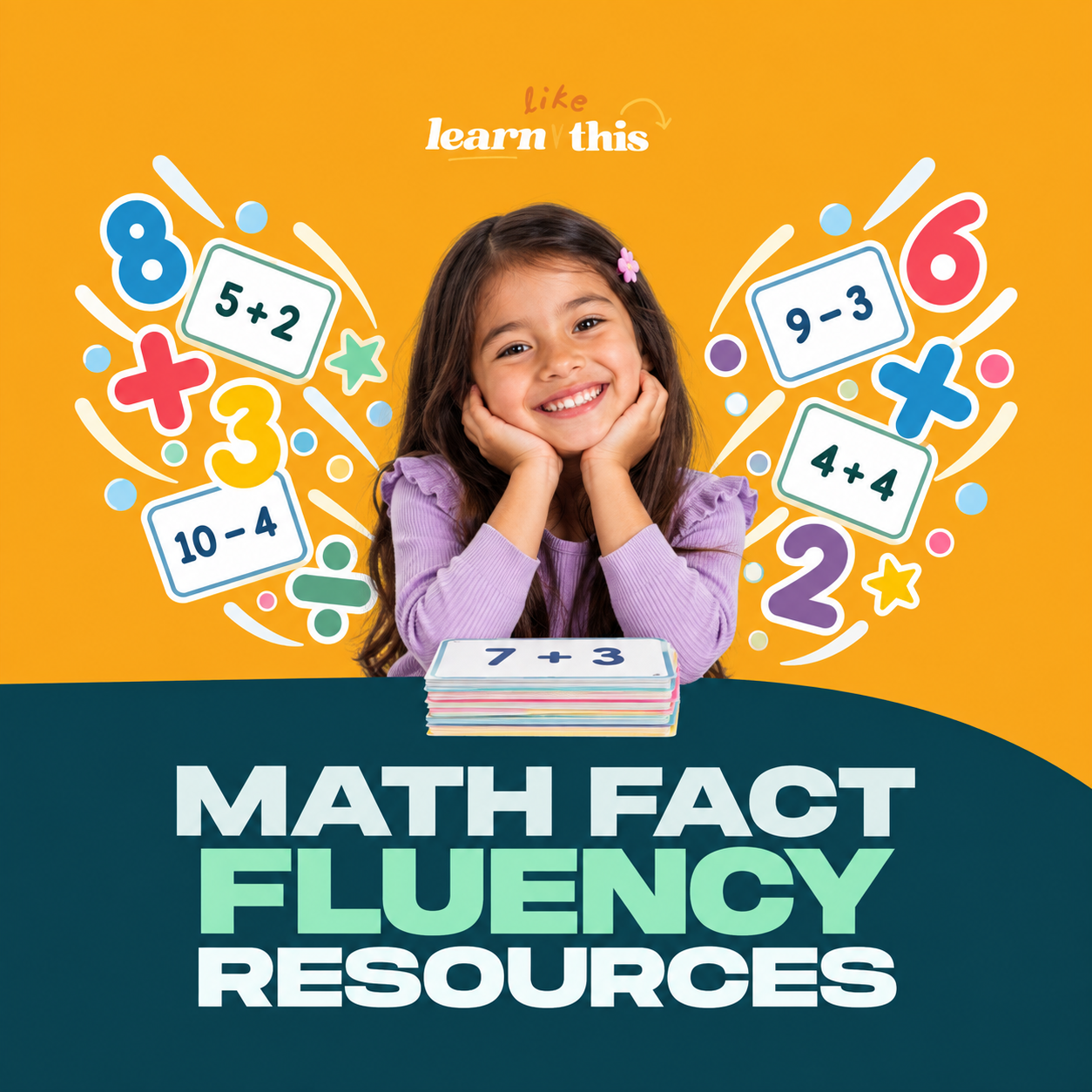 Math fact fluency resources for addition subtraction multiplication and division