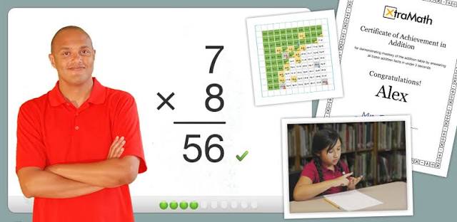 XtraMath online math fact fluency practice